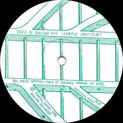 Daniel Wang Subtle Shuttle USED VINYL 12INCH