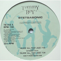 Stetsasonic Talkin' All That Jazz USED VINYL 12INCH 33 S RPM REISSUE