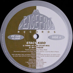 Stacy Kidd Think Of You USED VINYL 12INCH 33 S RPM