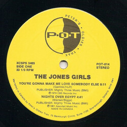 The Jones Girls / Jean Carn You're Gonna Make Me Love Somebody Else / Nights Over Egypt / Was That All It Was USED VINYL 12INCH 33 S RPM