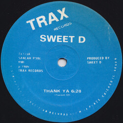 Sweet D Thank Ya USED VINYL 12INCH 33 S RPM