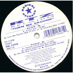 R.T.Z. / Sarah Turn Me Around USED VINYL 12INCH 33 S RPM