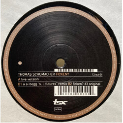 Thomas Schumacher Ficken? USED VINYL 12INCH 33 S RPM
