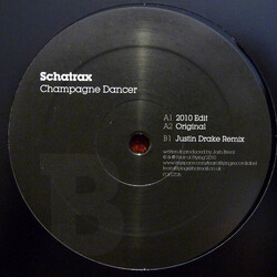 Schatrax Champagne Dancer USED VINYL 12INCH LIMITED EDITION