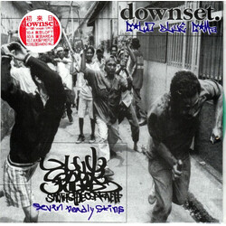 downset. / Uzumaki Cold Blue Coma / Seven Deadly Skins USED VINYL 7INCH LIMITED EDITION WHITE LABEL