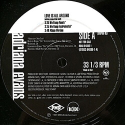 Adriana Evans Love Is All Around USED VINYL 12INCH 33 S RPM PROMO