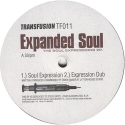 Expanded Soul The Soul Expressions EP. USED VINYL 12INCH 33 S RPM EP