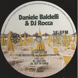 Daniele Baldelli & DJ Rocca Reflextion USED VINYL 12INCH 33 S RPM