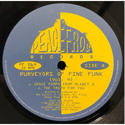 Purveyors Of Fine Funk Vol. 4 USED VINYL 12INCH 33 S RPM