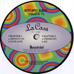 Bernard Badie Volume IV USED VINYL 12INCH 33 S RPM