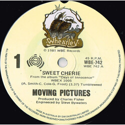 Moving Pictures (2) Sweet Cherie USED VINYL 7INCH 45 RPM SINGLE