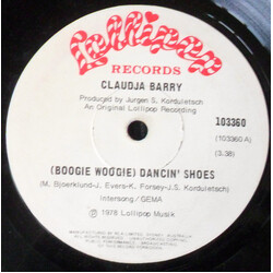Claudja Barry Boogie Woogie Dancing Shoes USED VINYL 7INCH 45 RPM