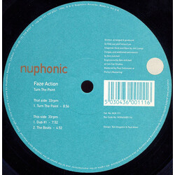 Faze Action Turn The Point USED VINYL 12INCH 33 S RPM