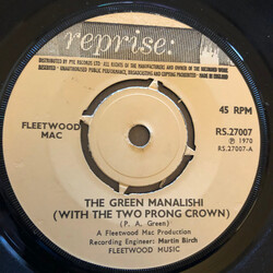 Fleetwood Mac The Green Manalishi (With The Two Prong Crown) / World In Harmony USED VINYL 7INCH 45 RPM SINGLE