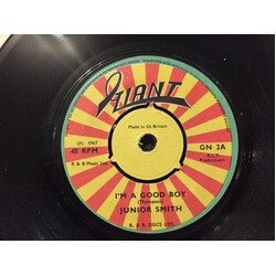 Junior Smith / The Rock Steadys I'm A Good Boy / Squeeze & Freeze USED VINYL 7INCH