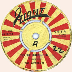 The Superboys You're Hurtin' Me / Funky Soul USED VINYL 7INCH