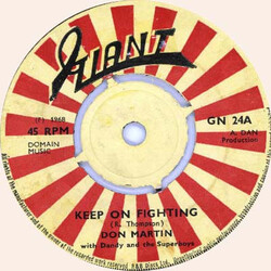 Don Martin (4) / Dandy Livingstone / The Superboys Keep On Fighting USED VINYL 7INCH 45 RPM