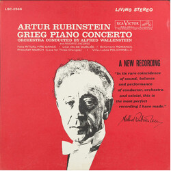 Arthur Rubinstein / Alfred Wallenstein / Edvard Grieg / Manuel De Falla / Franz Liszt / Robert Schumann / Sergei Prokofiev / Heitor Villa-Lobos Grieg 