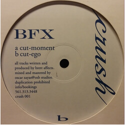 BFX Moment / Ego USED VINYL 12INCH