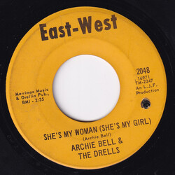 Archie Bell & The Drells She's My Woman (She's My Girl) USED VINYL 7INCH 45 RPM SINGLE
