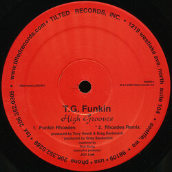 T.G. Funkin High Grooves USED VINYL 12INCH 33 S RPM 45 RPM
