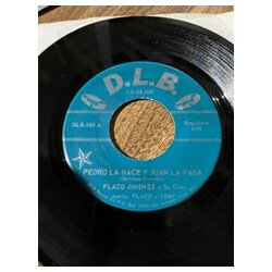 Flaco Jimenez Y Su Conjunto Pedro La Hace Y Juan La Paga / Los Caracoles USED VINYL 7INCH 45 RPM