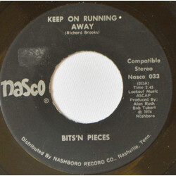 Bits'N Pieces Keep On Running Away USED VINYL 7INCH 45 RPM REPRESS