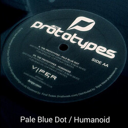 The Prototypes Pale Blue Dot / Humanoid USED VINYL 12INCH 45 RPM EP