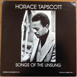 Horace Tapscott Songs Of The Unsung Vinyl LP USED