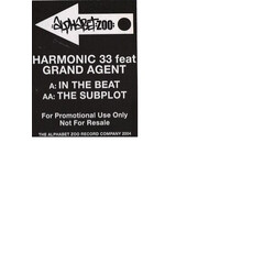 Harmonic 33 / Grand Agent In The Beat / The Subplot USED VINYL 12INCH 33 S RPM PROMO