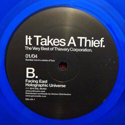 Thievery Corporation It Takes A Thief. (The Very Best of Thievery Corporation) USED VINYL 12INCH 45 RPM COMPILATION LIMITED EDITION