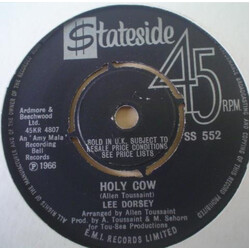 Lee Dorsey Holy Cow / Operation Heartache USED VINYL 7INCH 45 RPM SINGLE