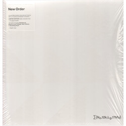 New Order / Liam Gillick ∑(No,12k,Lg,17Mif) New Order + Liam Gillick: So It Goes.. Vinyl 3 LP USED