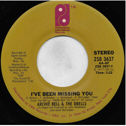 Archie Bell & The Drells I've Been Missing You USED VINYL 7INCH