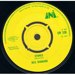 Neil Diamond Stones USED VINYL 7INCH 45 RPM
