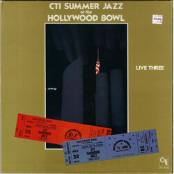 CTI All-Stars CTI Summer Jazz At The Hollywood Bowl Live Three Vinyl LP USED