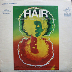Various Hair  (The American Tribal Love-Rock Musical) Vinyl LP USED