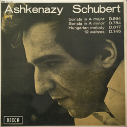 Vladimir Ashkenazy / Franz Schubert Piano Works Vinyl LP USED