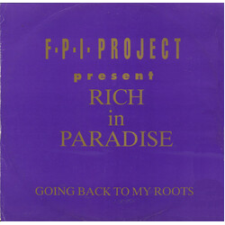 FPI Project Rich In Paradise / Going Back To My Roots USED VINYL 12INCH 45 RPM STEREO