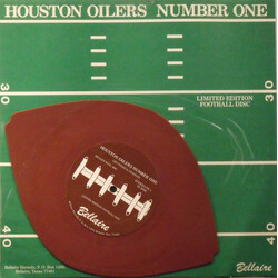 Lee Ofman Houston Oilers Number One USED VINYL 7INCH 45 RPM SHAPE