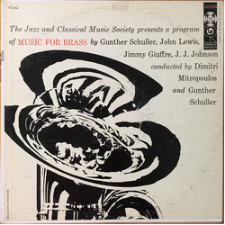 Brass Ensemble Of The Jazz And Classical Music Society Music For Brass Vinyl LP USED