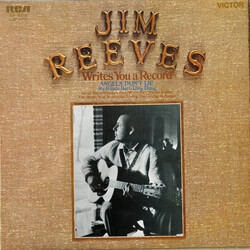 Jim Reeves Writes You A Record Vinyl LP USED
