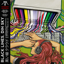 Black Lines, Din Sky Misery.dev Select USED VINYL 7INCH 33 S RPM SAMPLER
