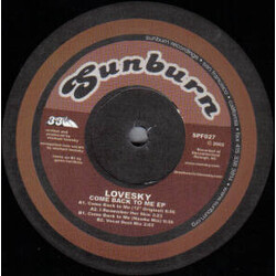 Lovesky Come Back To Me USED VINYL 12INCH