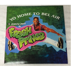 DJ Jazzy Jeff & The Fresh Prince Yo Home To Bel Air USED VINYL 12INCH 45 RPM LIMITED EDITION REISSUE