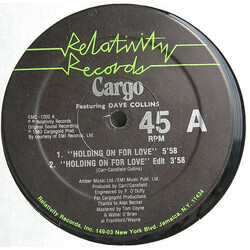 Cargo (2) Holding On For Love USED VINYL 12INCH 45 RPM