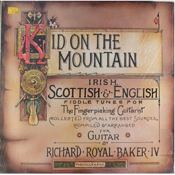 Duck Baker Kid On The Mountain - Irish, Scottish & English Fiddle Tunes For The Fingerpicking Guitarist Vinyl LP USED