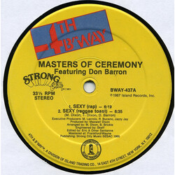 Masters Of Ceremony (2) / Don Baron Sexy USED VINYL 12INCH 33 S RPM