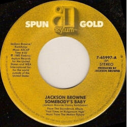 Jackson Browne Somebody's Baby USED VINYL 7INCH 45 RPM SINGLE