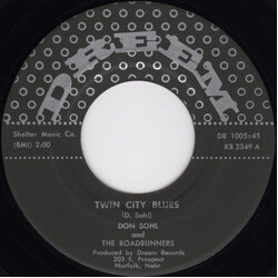 Don Sohl And The Roadrunners Twin City Blues / Knock Out USED VINYL 7INCH 45 RPM